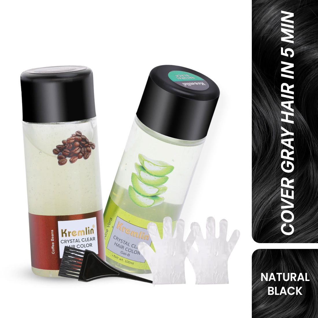 Coffee Beans Hair Color Natural Black 1